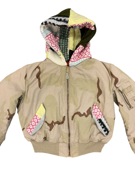 Reworked Ma-1 Jacket Camouflage