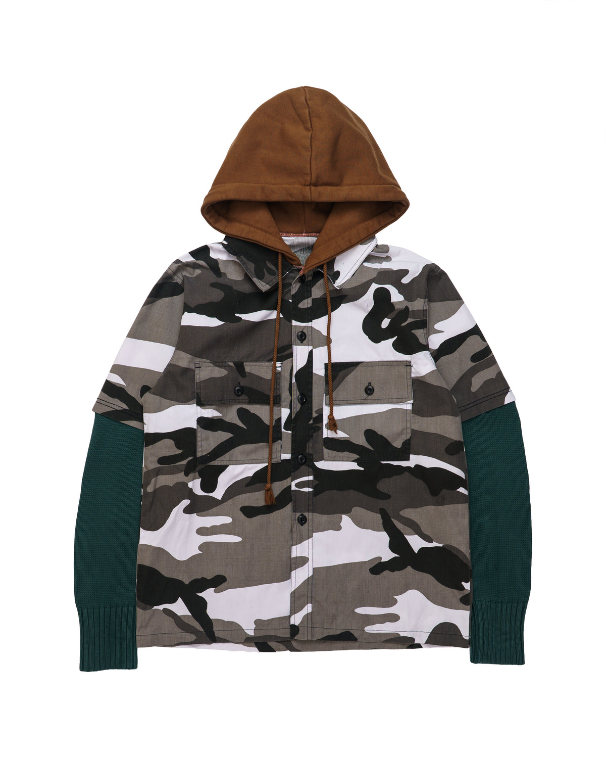 Camo Shirt with Hood