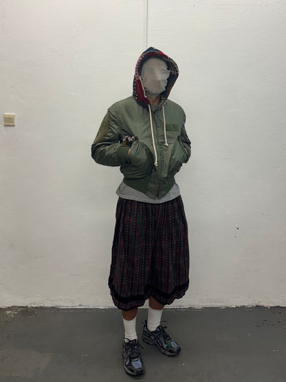 Traditional folk skirt shorts