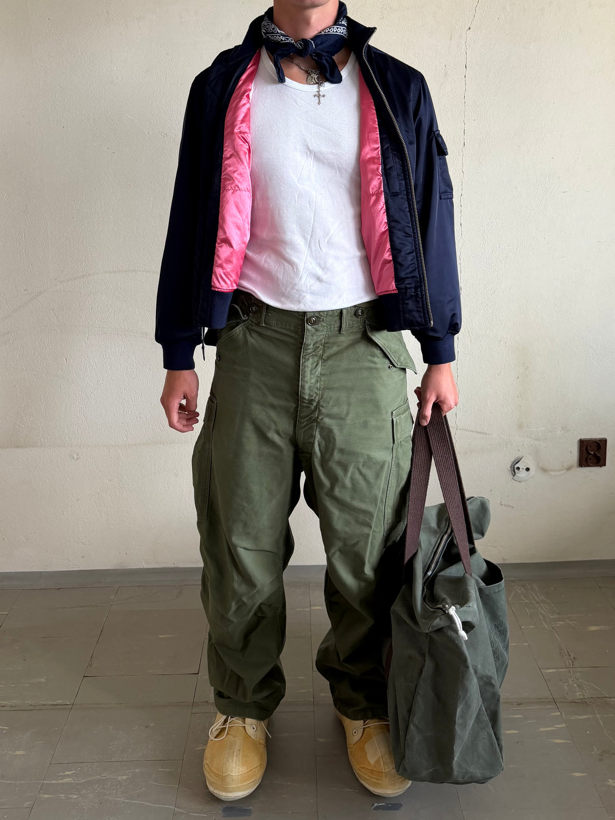 Nylon Patch Jacket