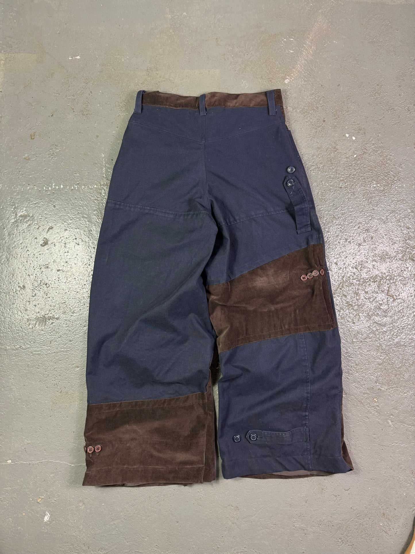 Hybrid Suede Pants