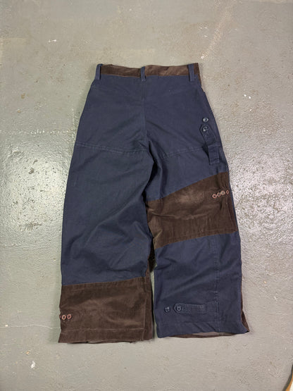 Hybrid Suede Pants