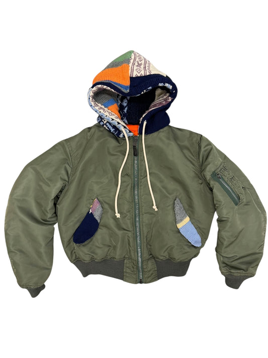 MA-1 Knit Bomber