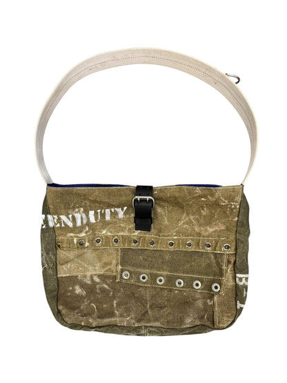 Military Patchwork Bag