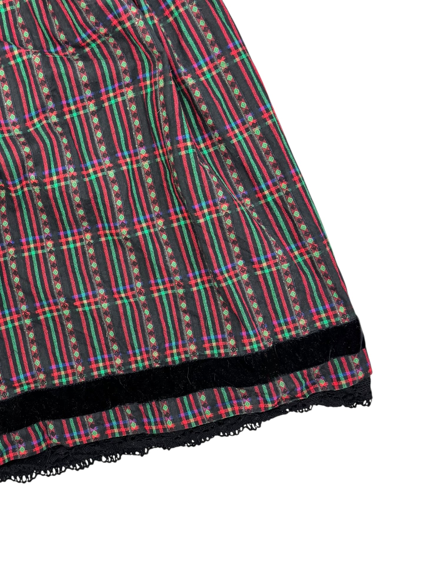 Traditional folk skirt shorts