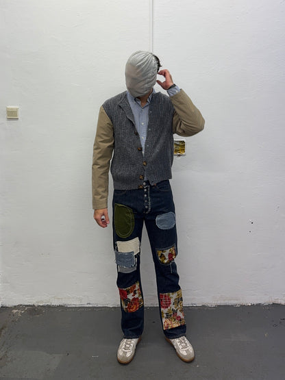 Patchwork Floral Jeans