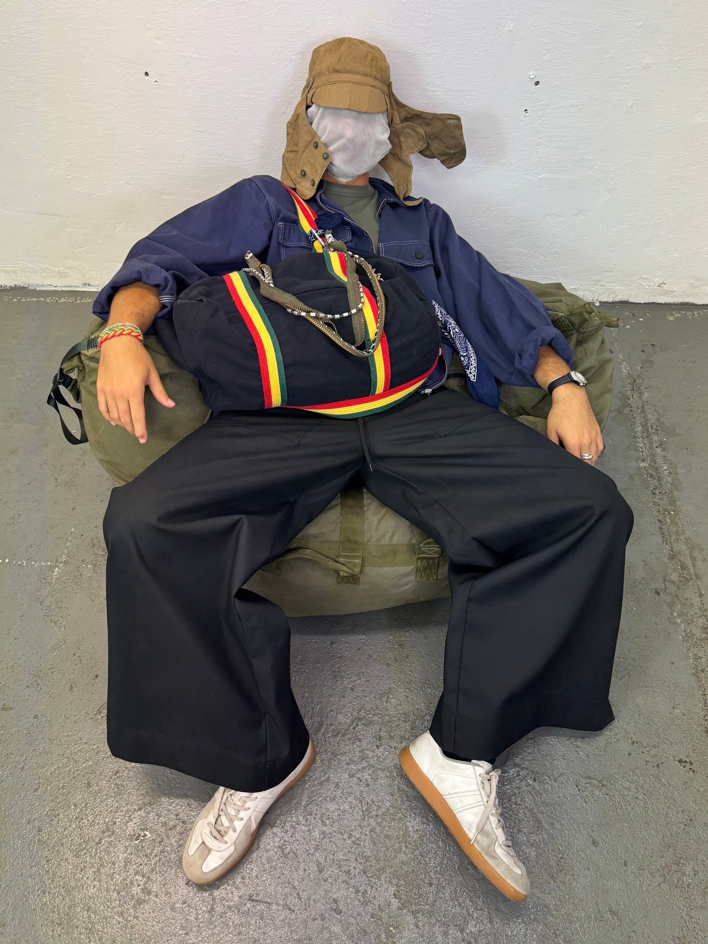 Military Canvas Duffle Bag