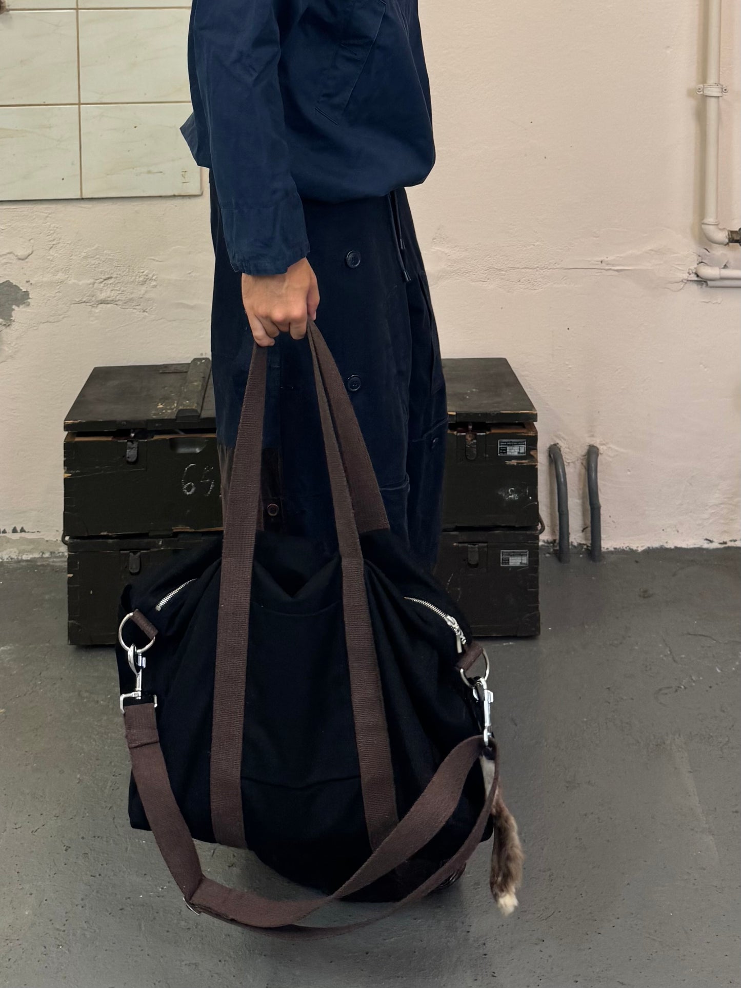 Military Canvas Duffle Bag