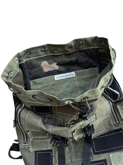 Military Patchwork Bagpack