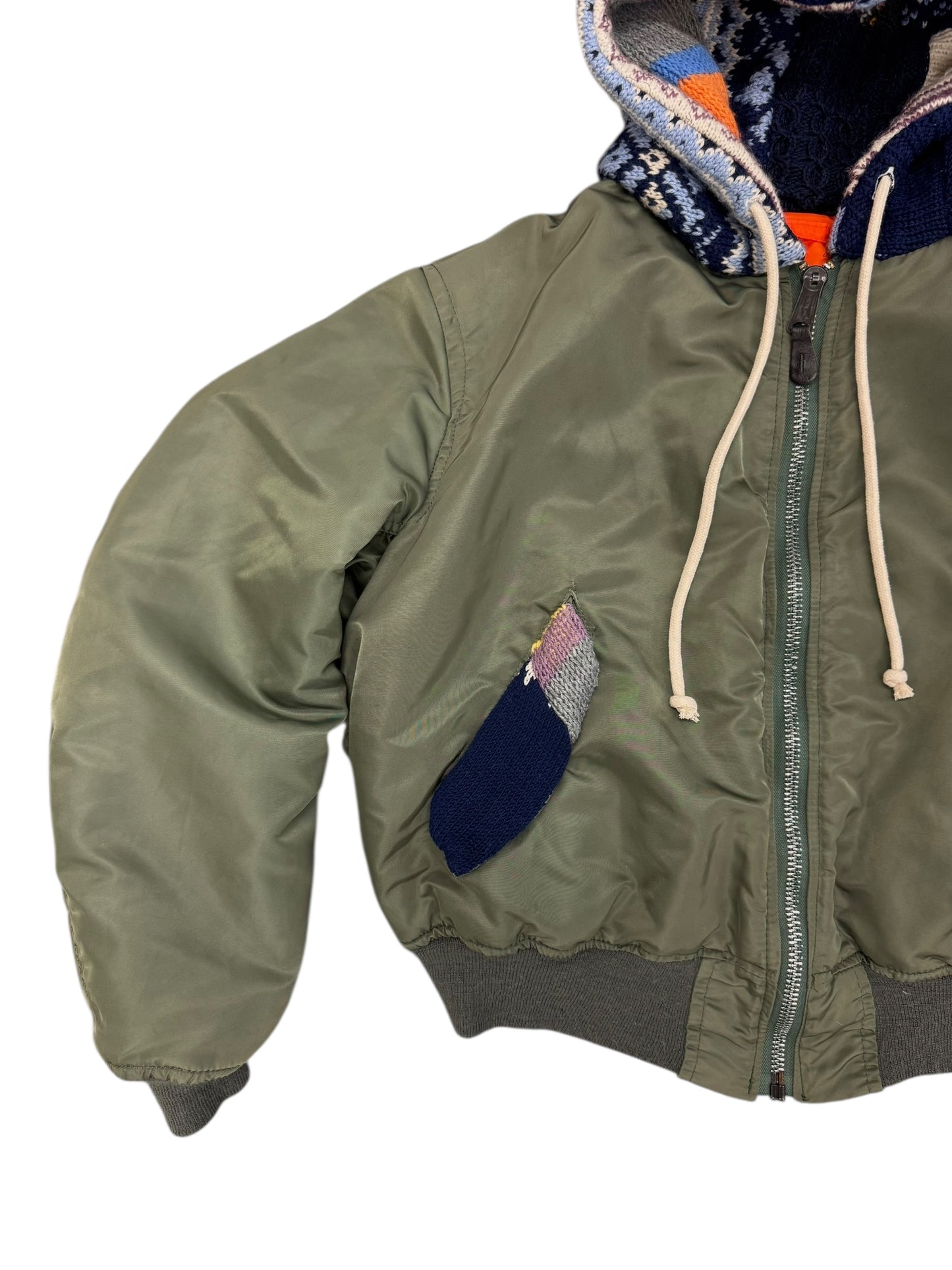 MA-1 Knit Bomber
