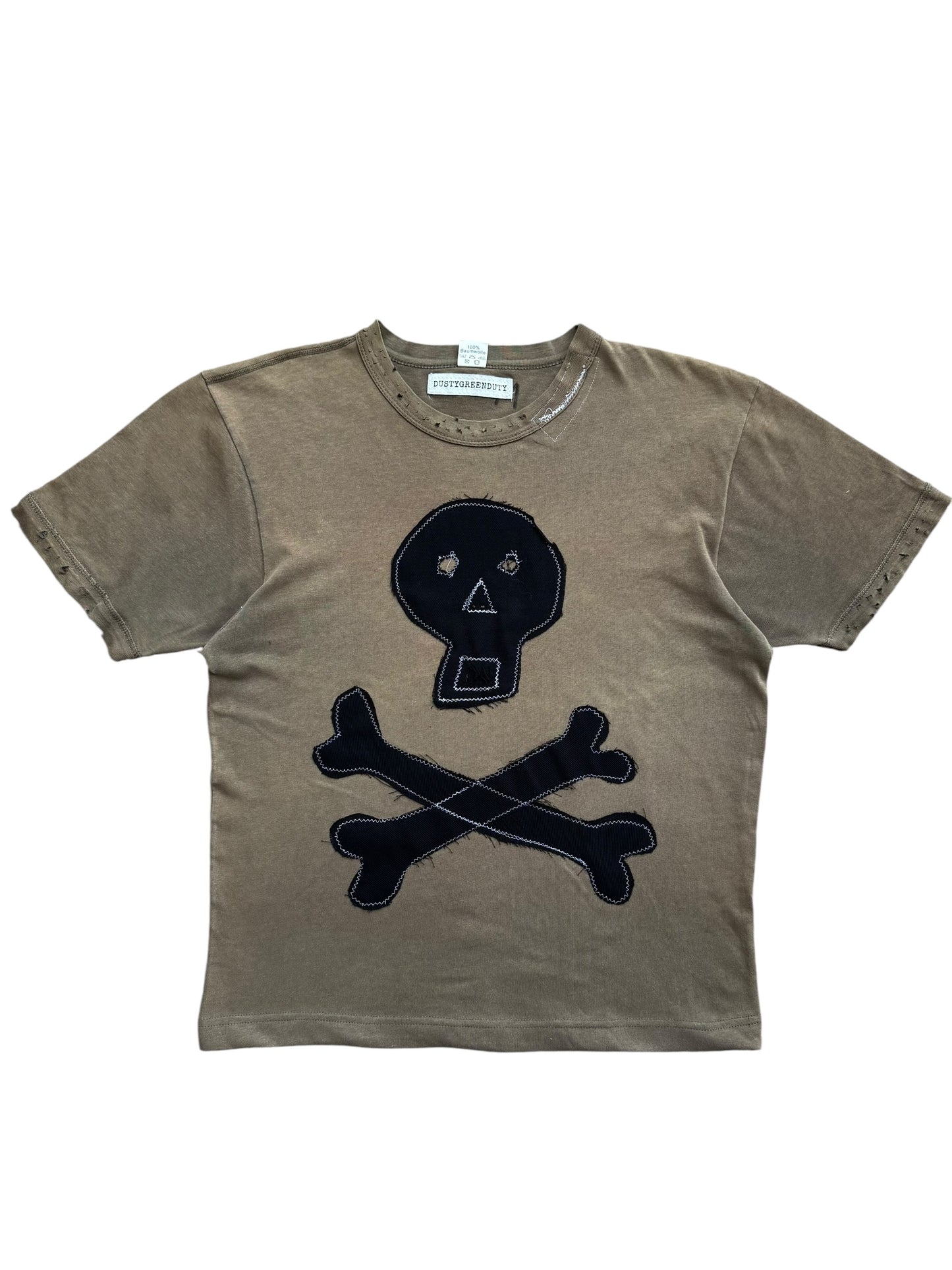 Schwarz Jolly Roger Tee