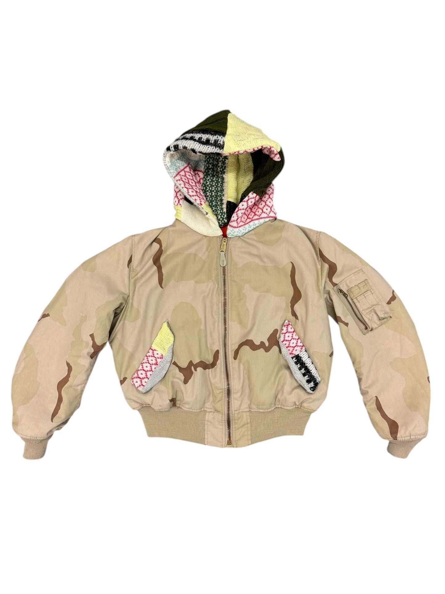 Reworked Ma-1 Jacket Camouflage