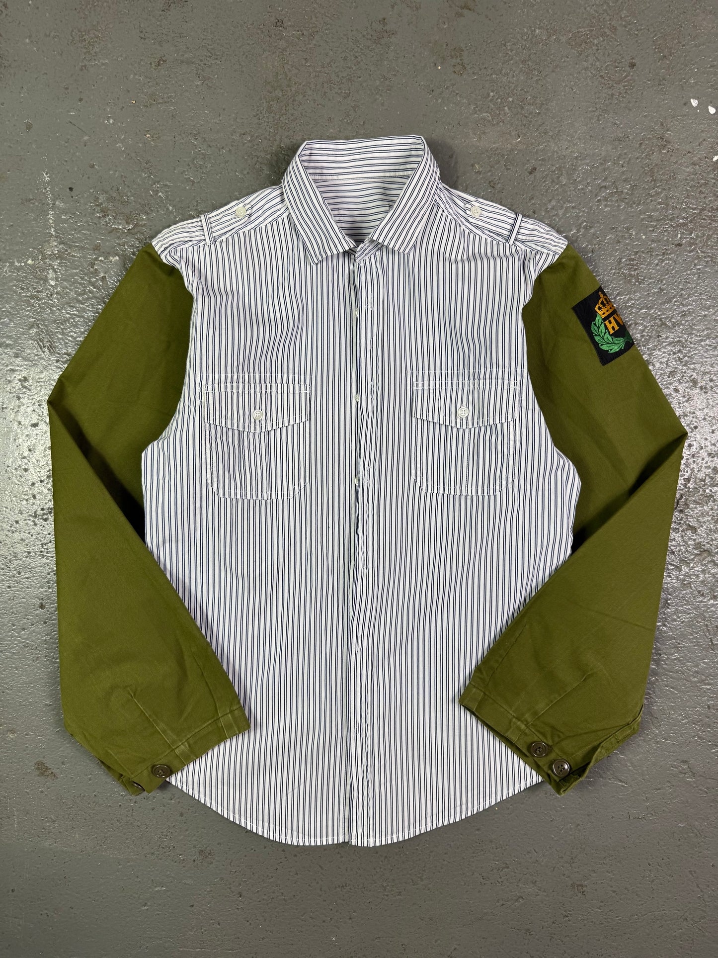 Military Stripped Shirt