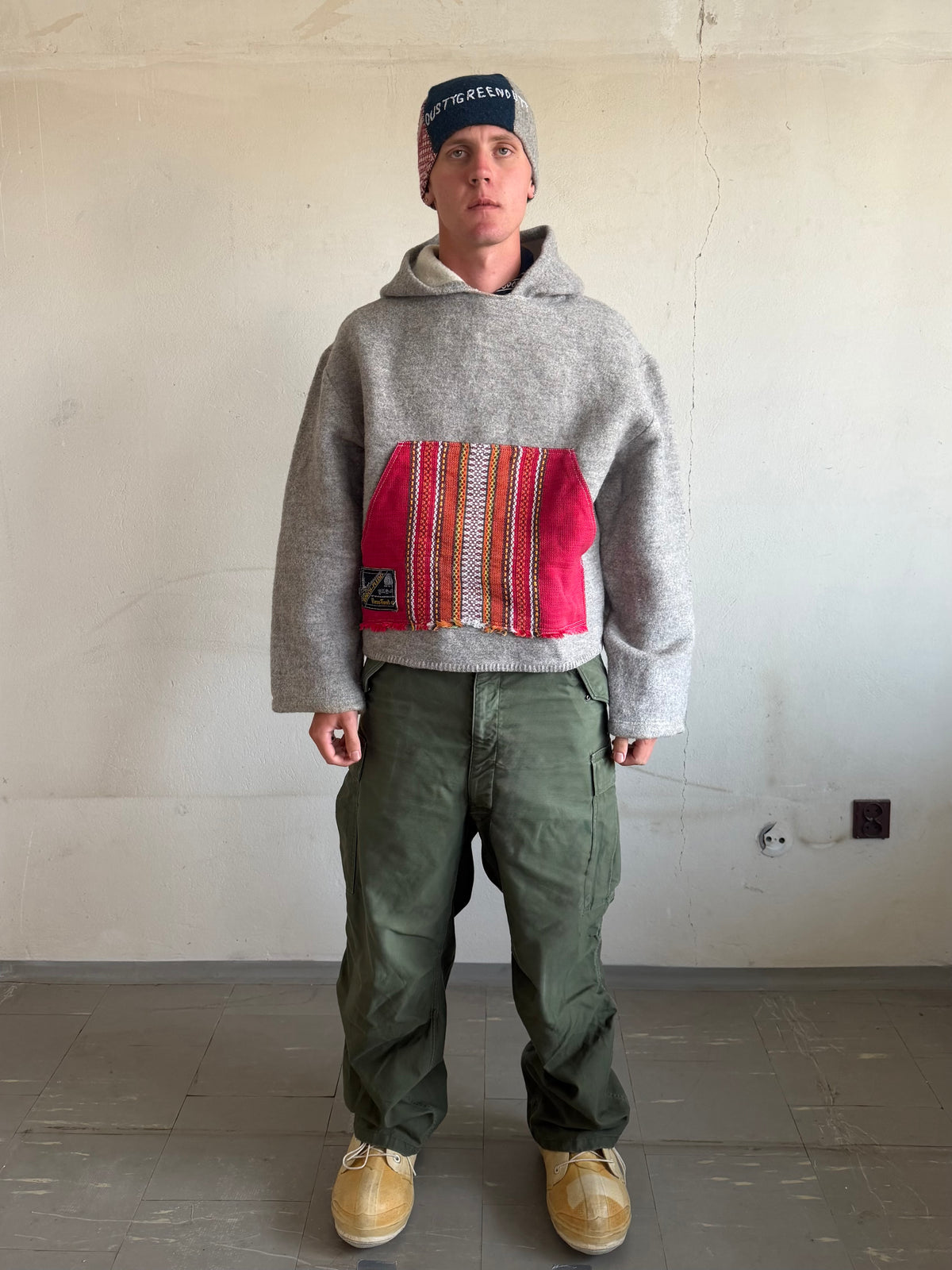 Wool Aztec Fleece