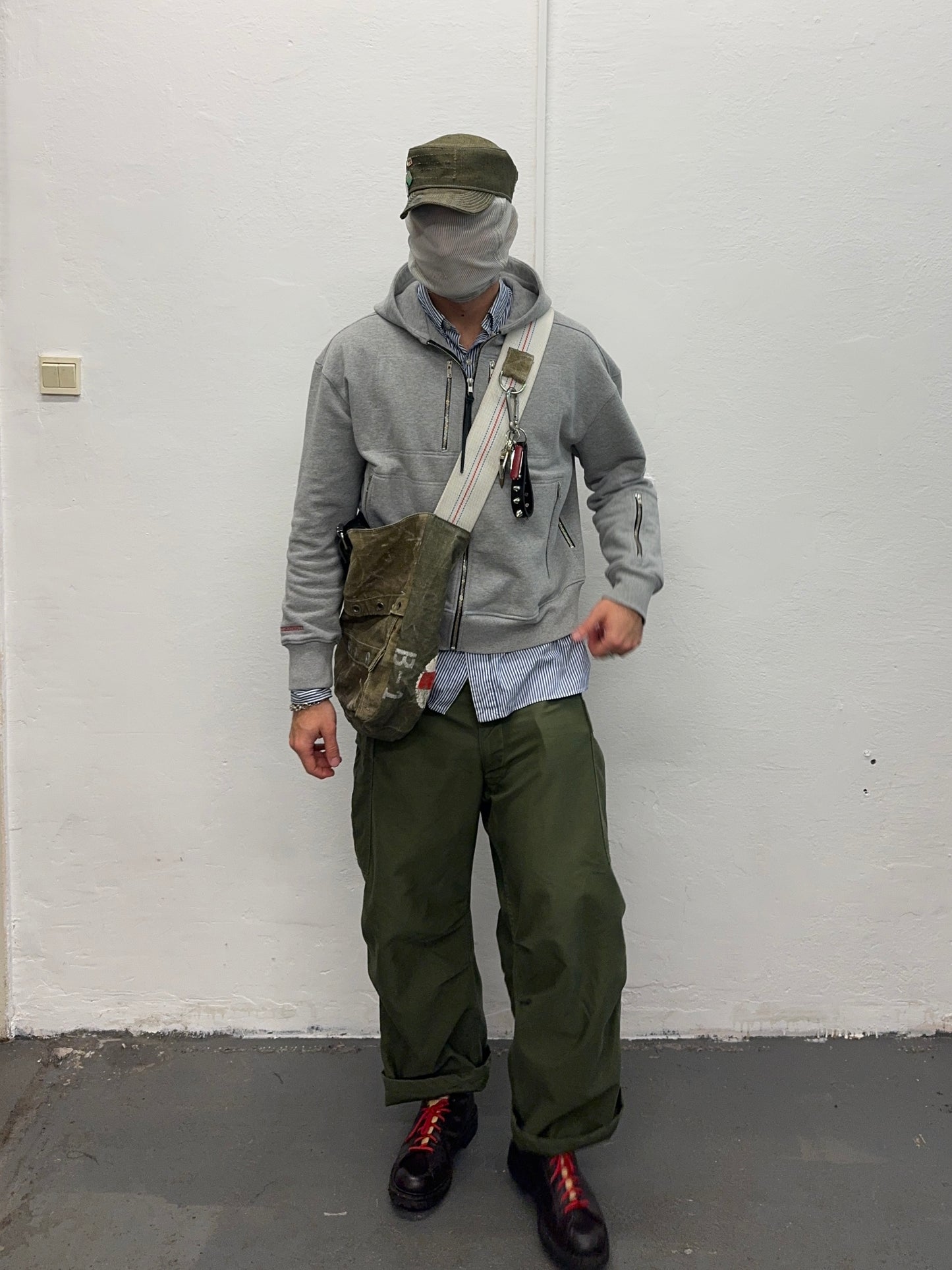 Military Patchwork Bag