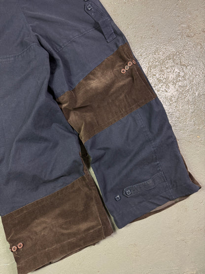 Hybrid Suede Pants