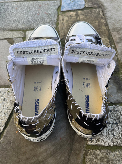 DUSTYGREENDUTY Patchwork Converse