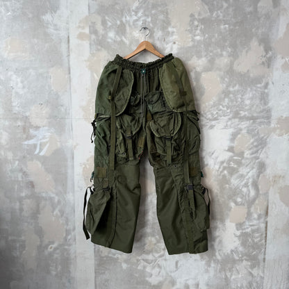 Bag pack military pants